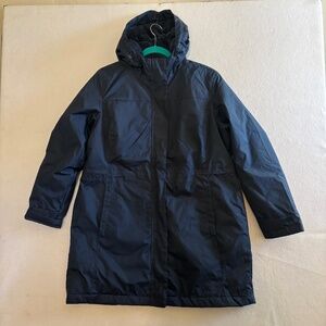 L.L.Bean Winter Warmer Insulated Coat Fleece Lining Size L Pet